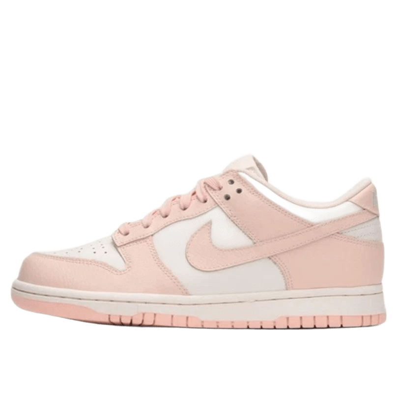 Nike Dunk Retro Pink White Leather Unisex Sneakers