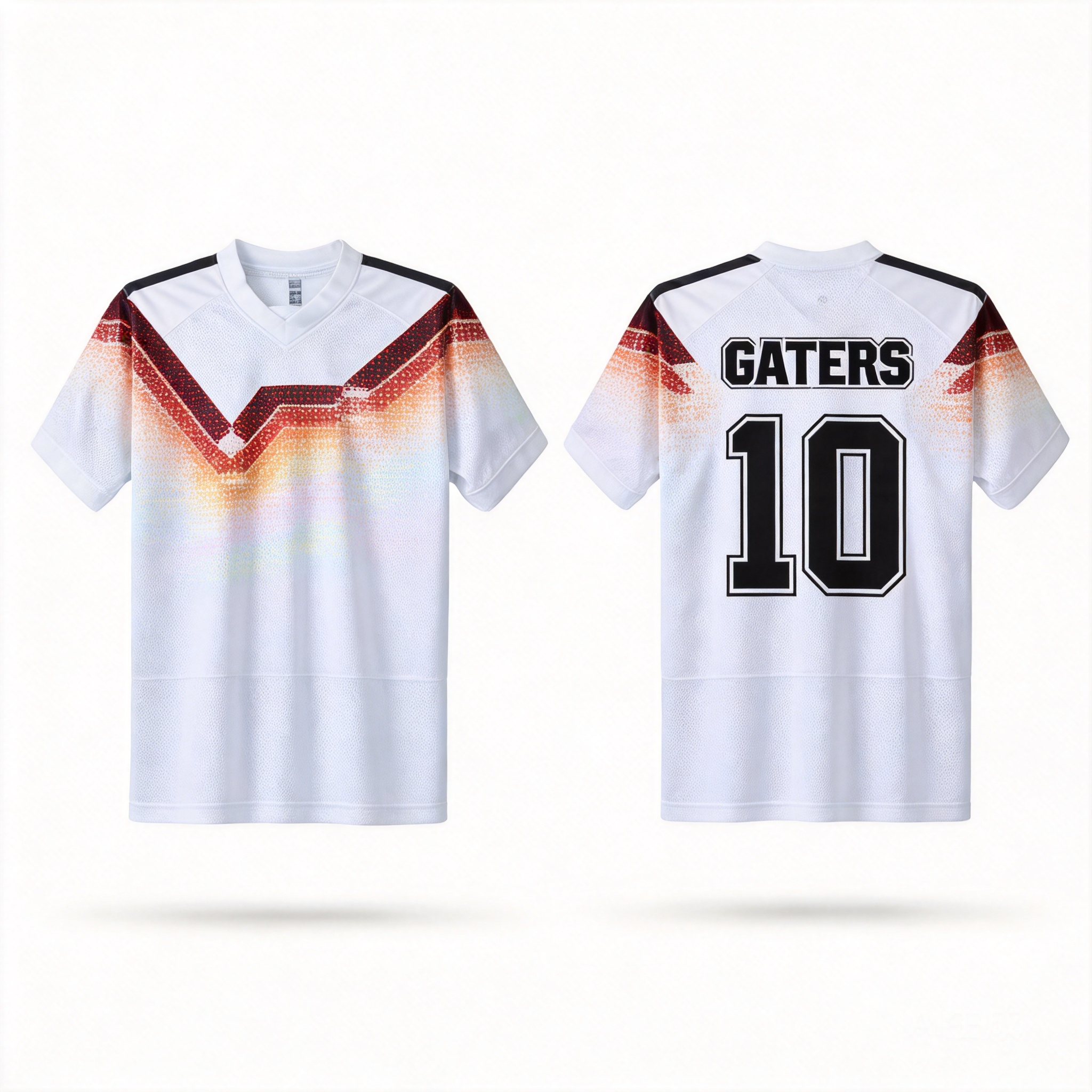 NIKE Football Jersey: Breathable White, Unisex Modern Fit