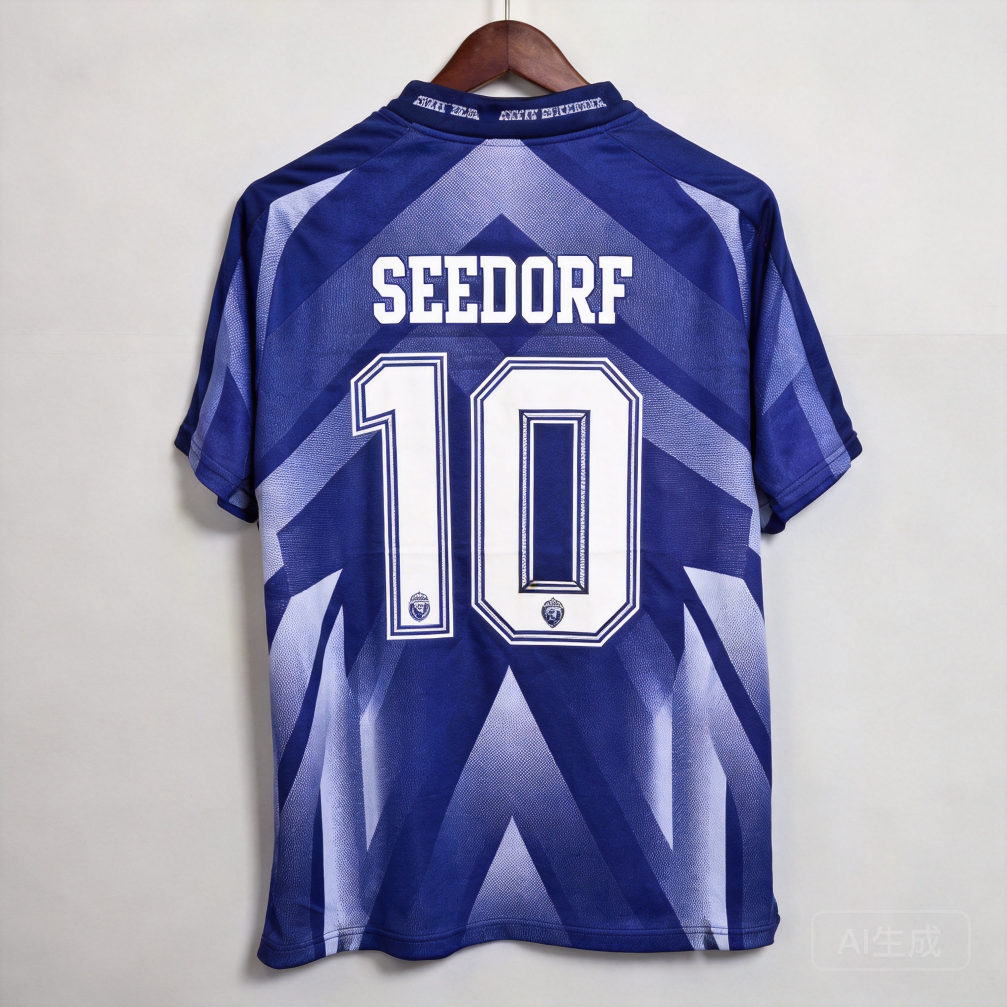 Nike Men's Retro 10 Purple Soccer Jersey - Breathable