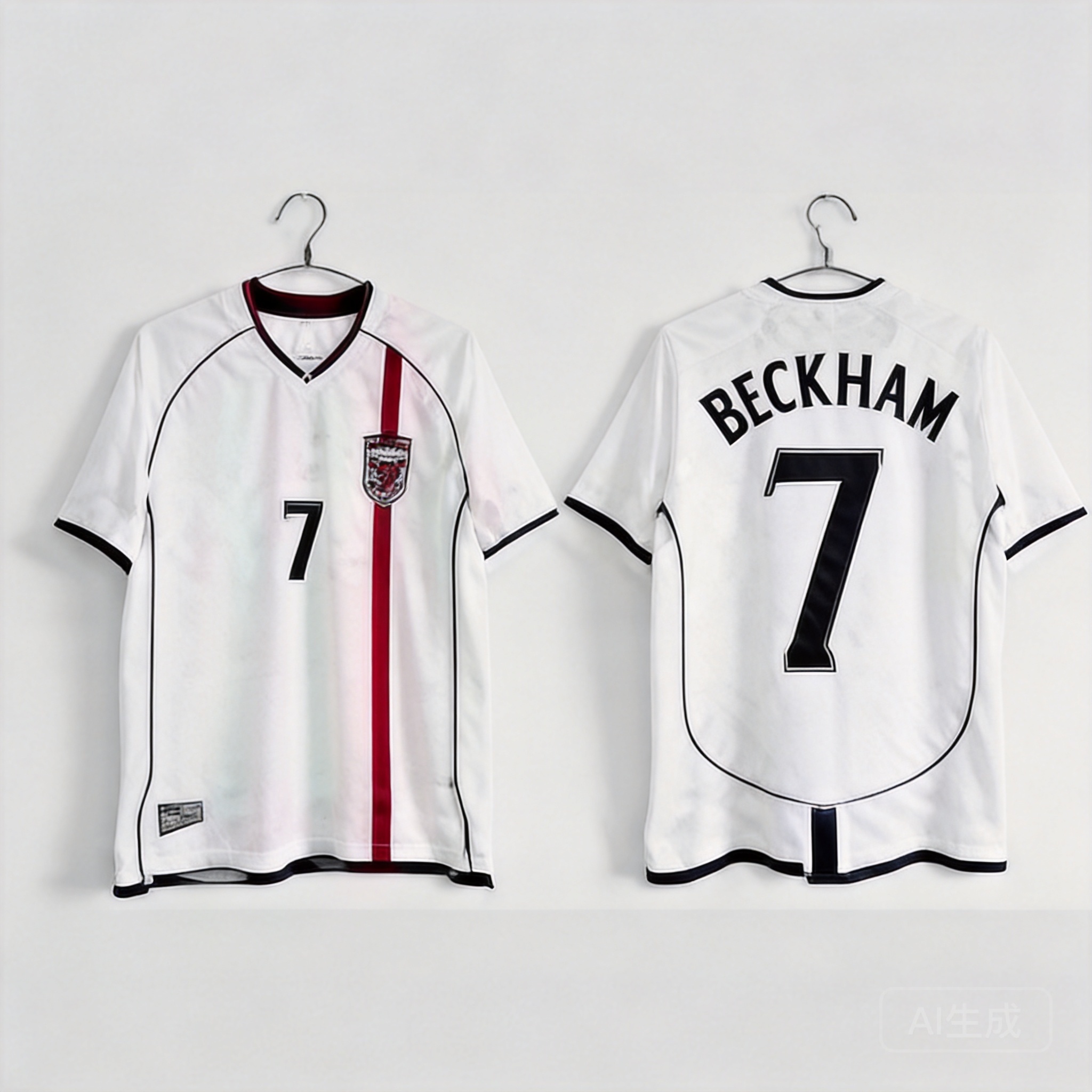 Nike Men's White Football Jersey: Breathable & Numbered