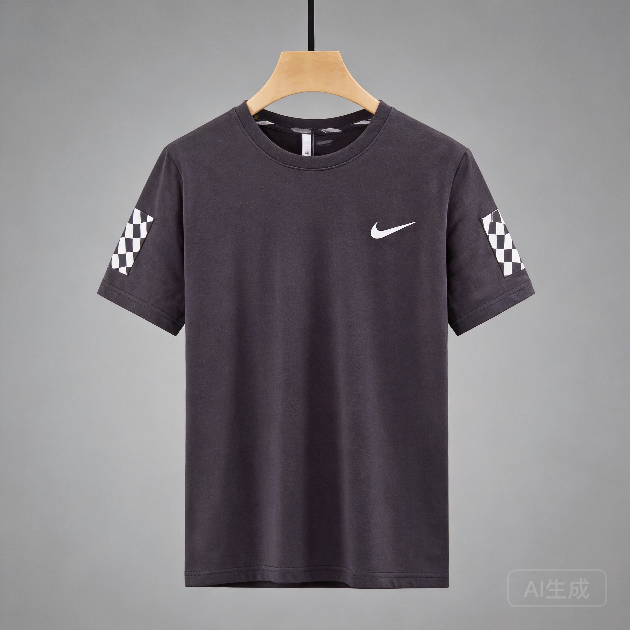 Nike Men's & Women's Classic Black Cotton T-Shirt - Breathable