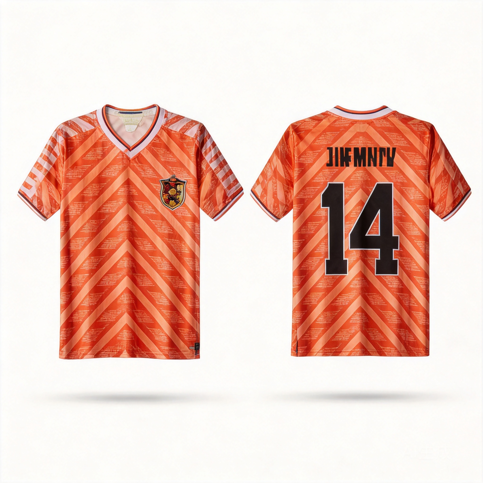 Nike Orange Unisex Breathable Athletic Wear