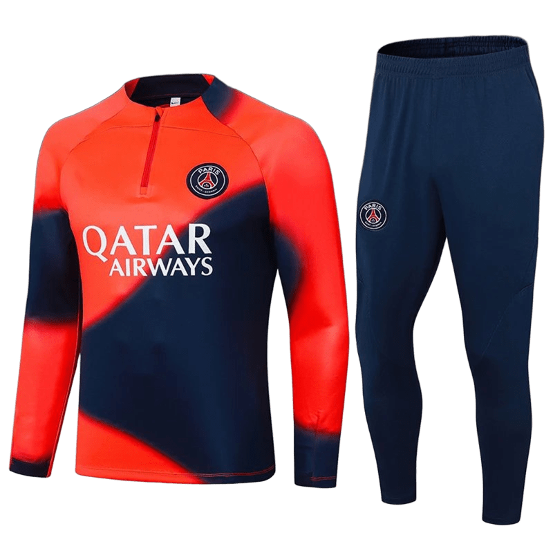 Nike PSG Red-Blue Sport Set: Breathable & Moisture-Wicking