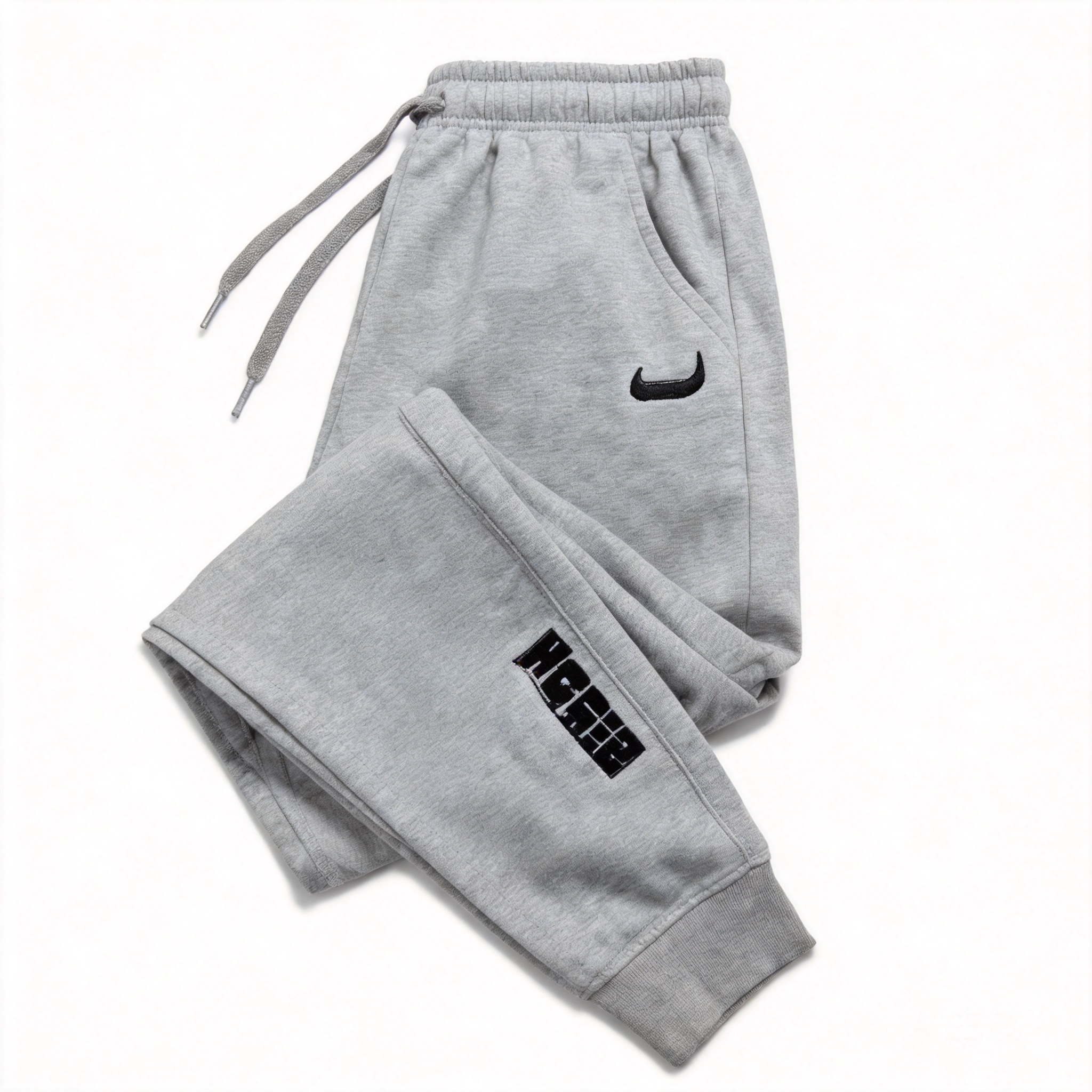 Nike Sport Black/White Cotton Breathable Casual Set
