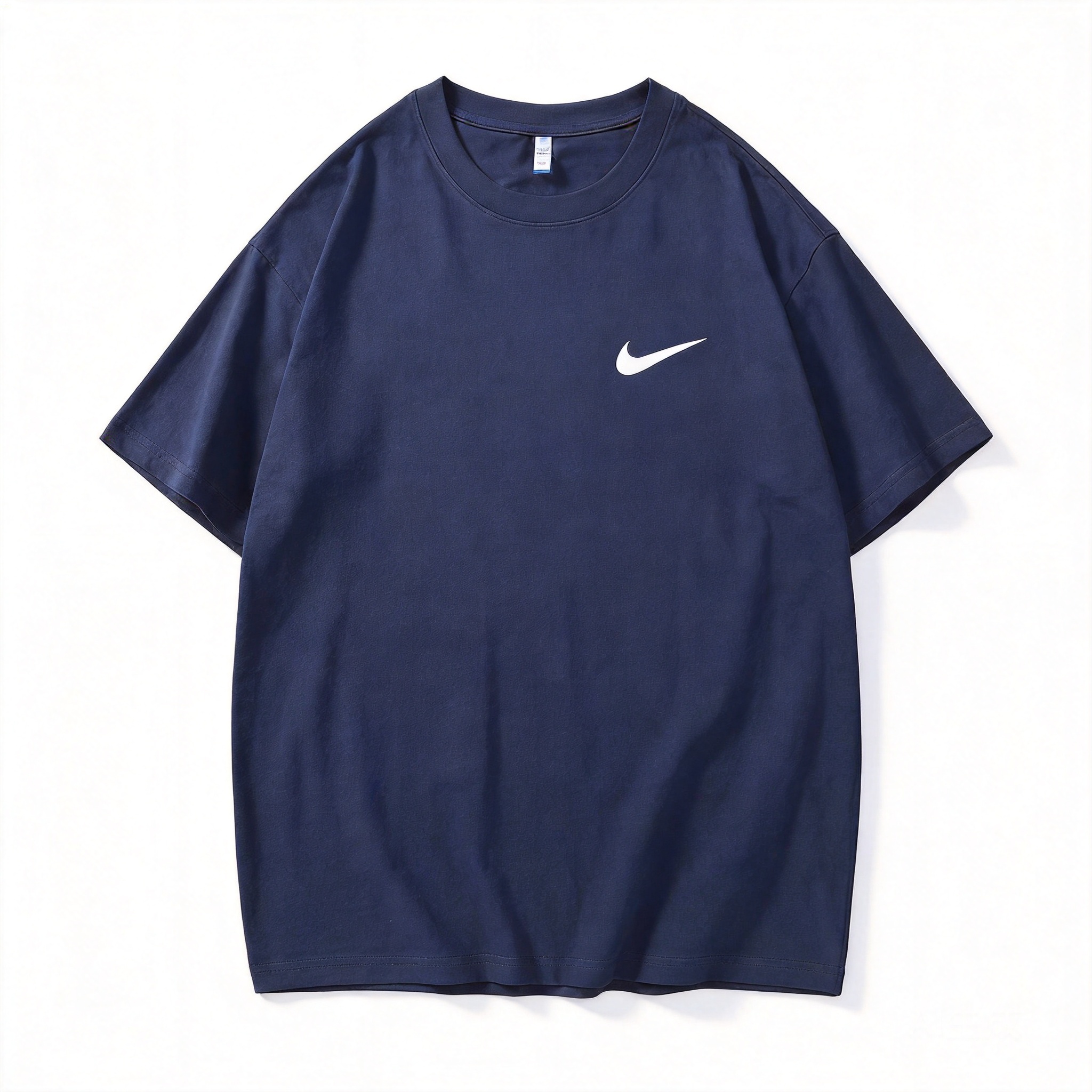 Nike Unisex Black Cotton T-Shirt - Breathable Sports Tee