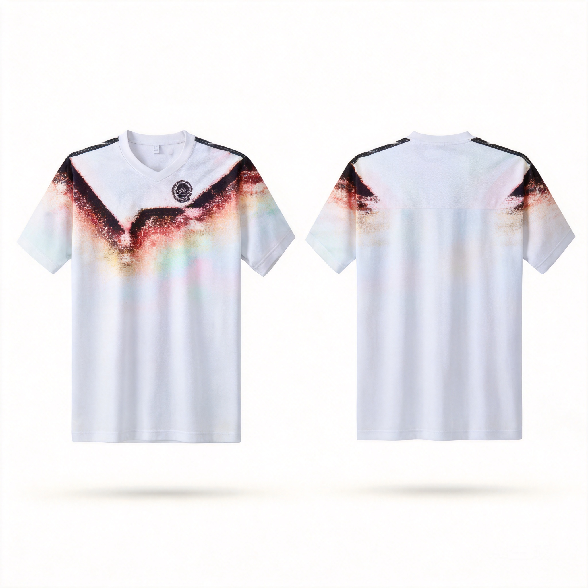 Nike White Breathable Athletic Wear Set, Unisex Sportswear