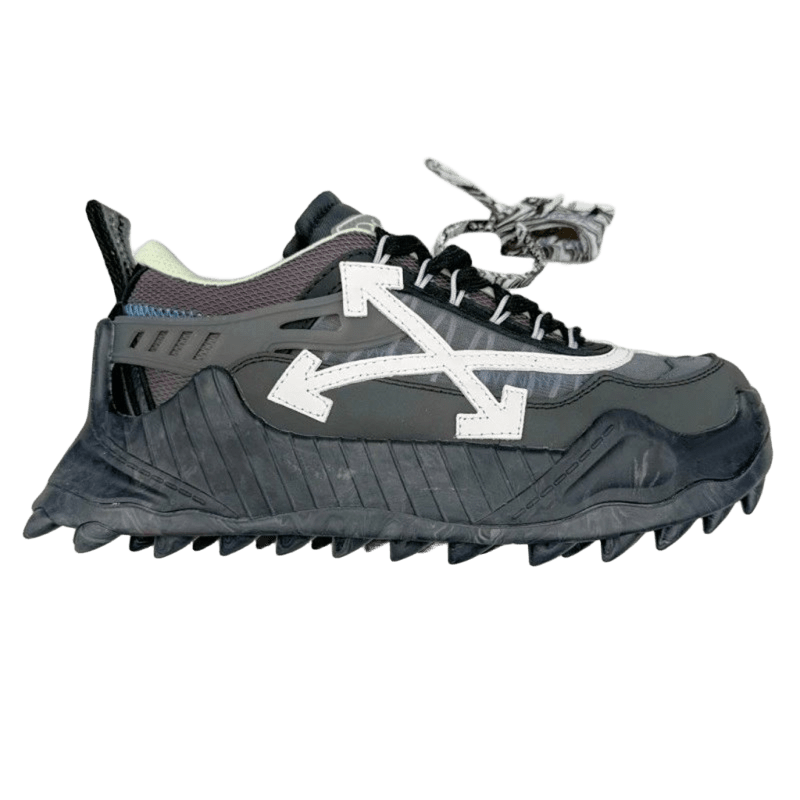 Off White Arrow Sneakers Gray Black Unisex
