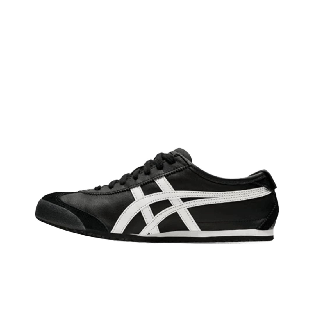 Onitsuka Tiger 70s Retro Black Leather Sneakers Unisex