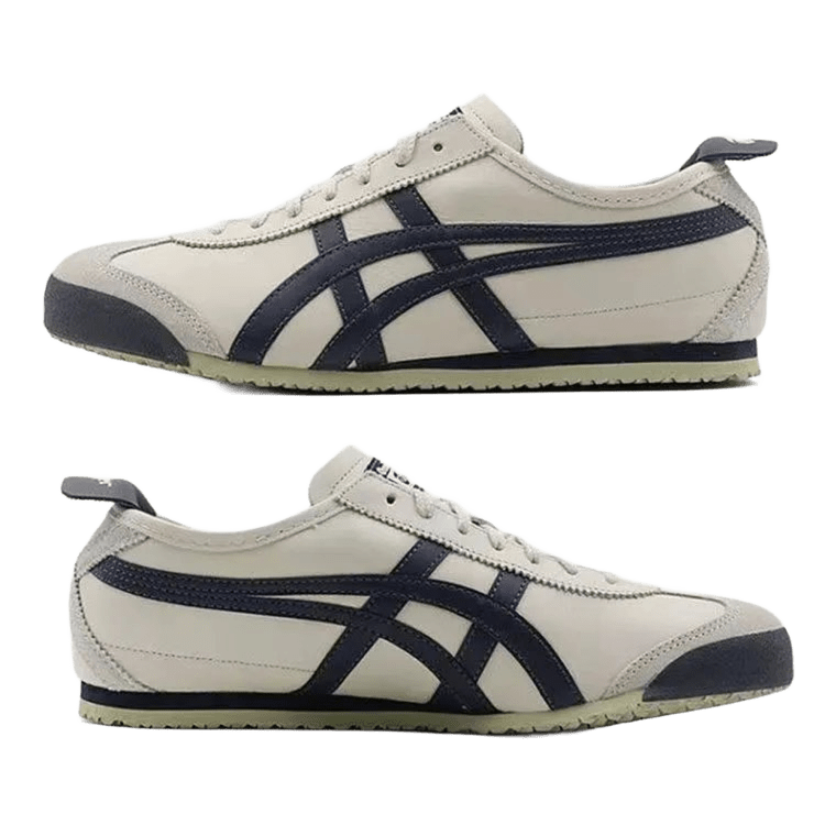 Onitsuka Tiger Mexico 66 Off-White Leather Sneakers, Unisex