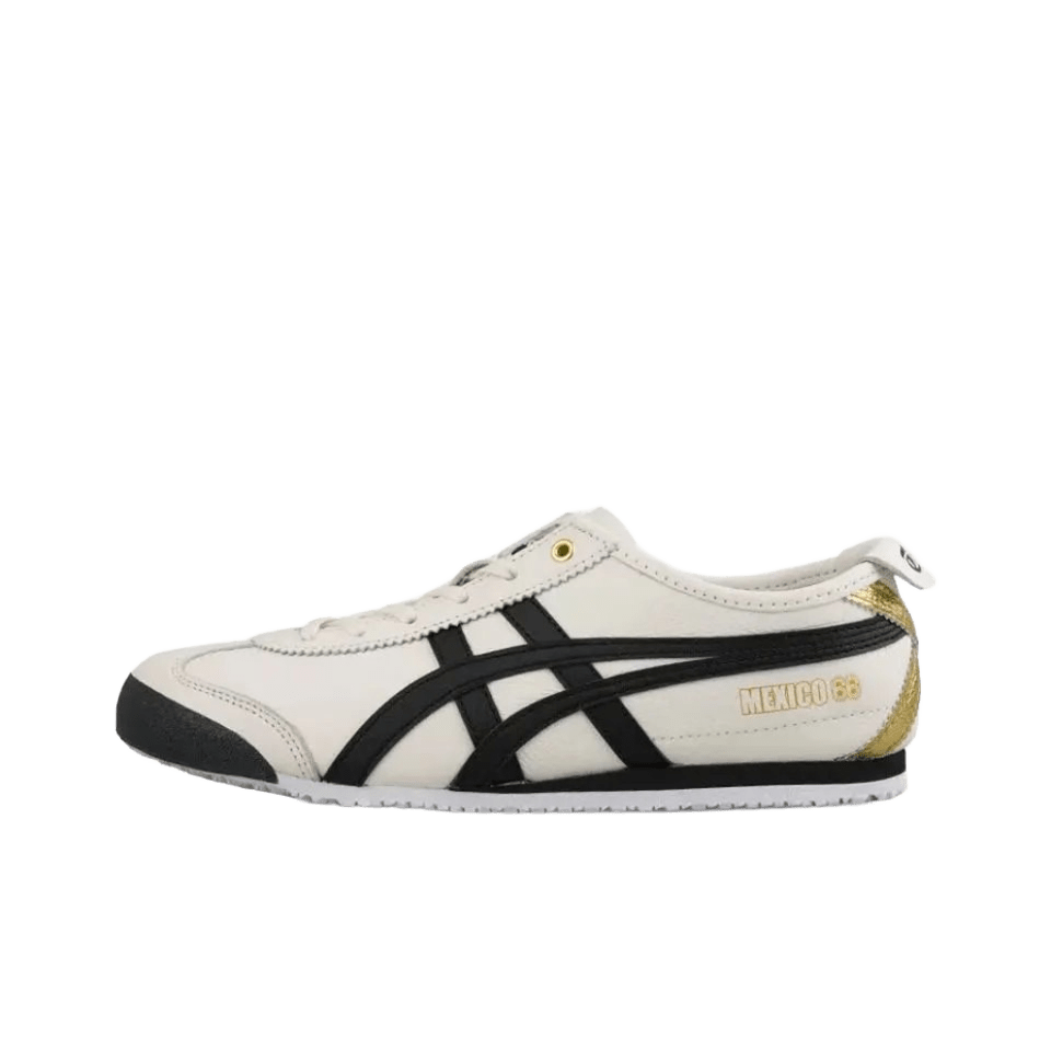 Onitsuka Tiger Mexico 66 White Leather Sneakers, Unisex