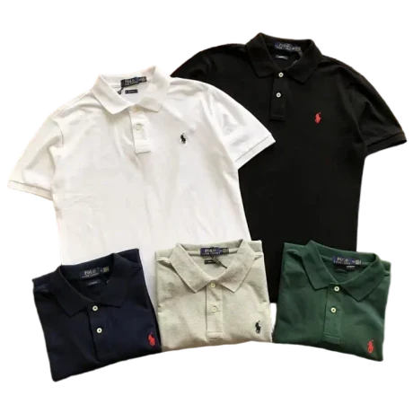 Polo Ralph Lauren Mens Polo 5 Pack Set