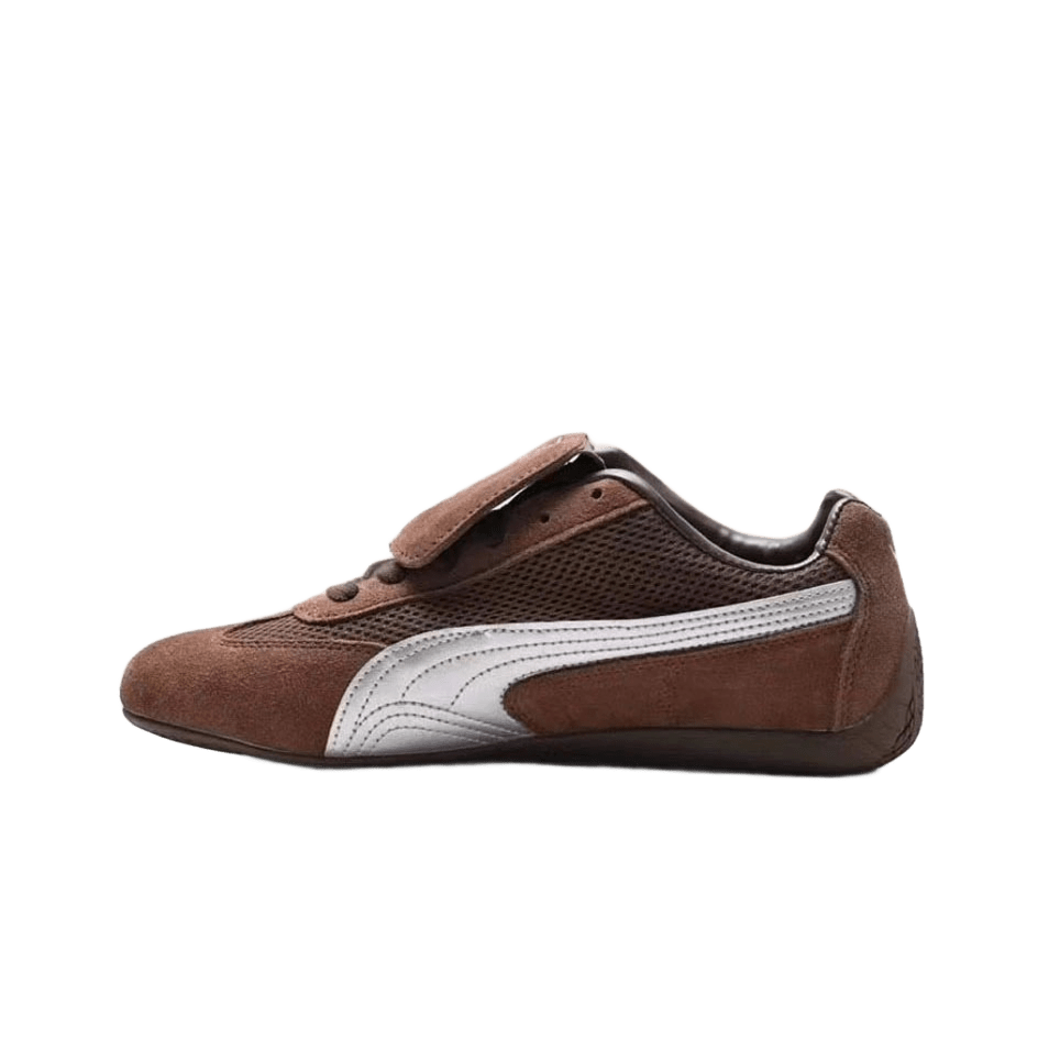 Puma Brown Suede Retro Sneakers: Unisex Vintage Style