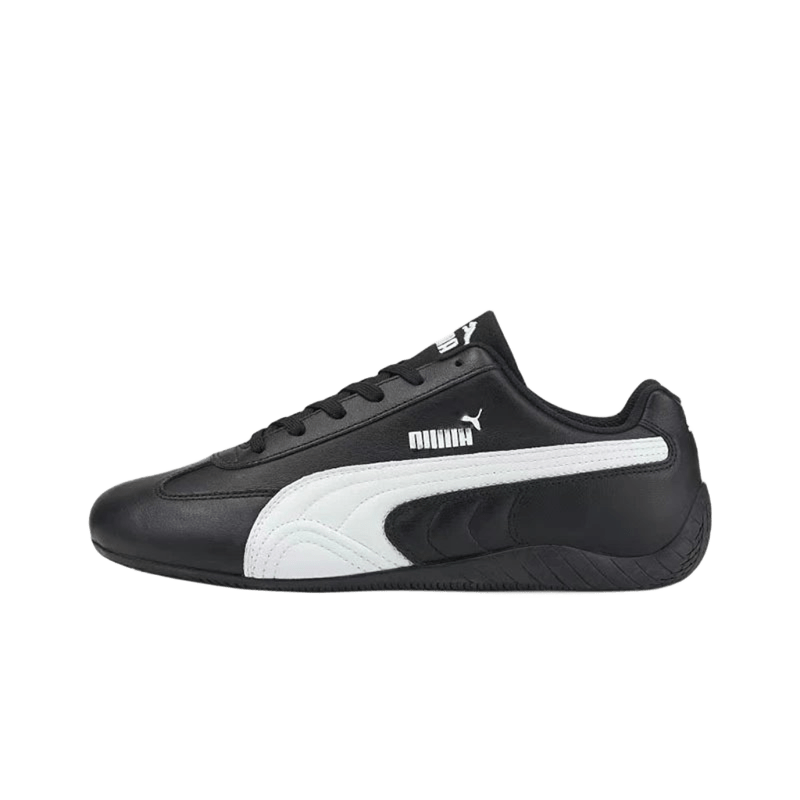 Puma Classic Black Leather Sneakers: Retro Unisex Style