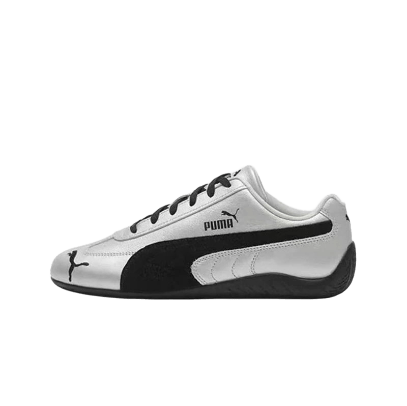 Puma Classic Black White Leather Sneakers - Retro Comfort