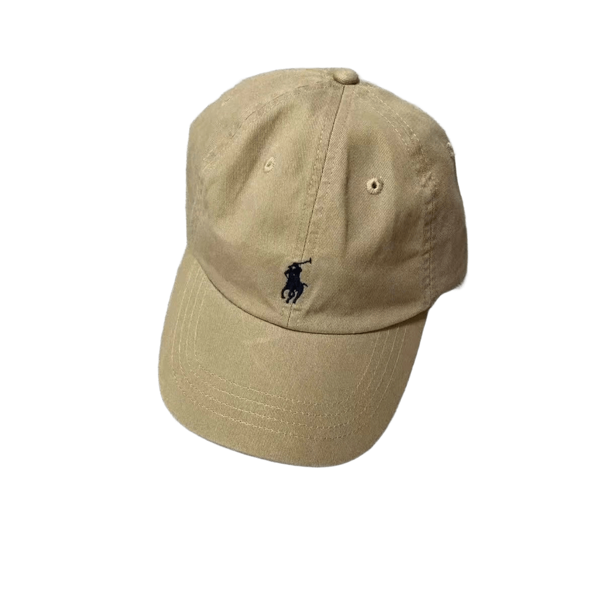Ralph Lauren Beige Cotton Baseball Cap | Unisex