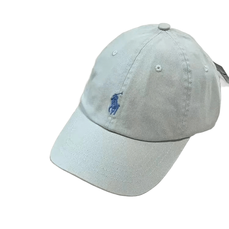 Ralph Lauren Cotton Baseball Cap, Light Grey, Unisex