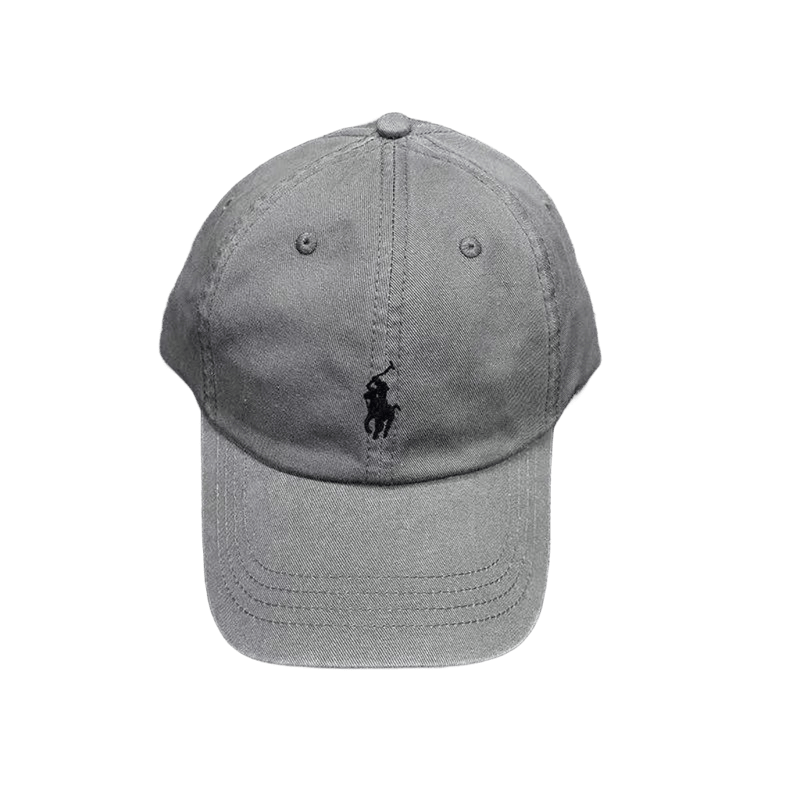 Ralph Lauren Gray Cotton Unisex Baseball Cap