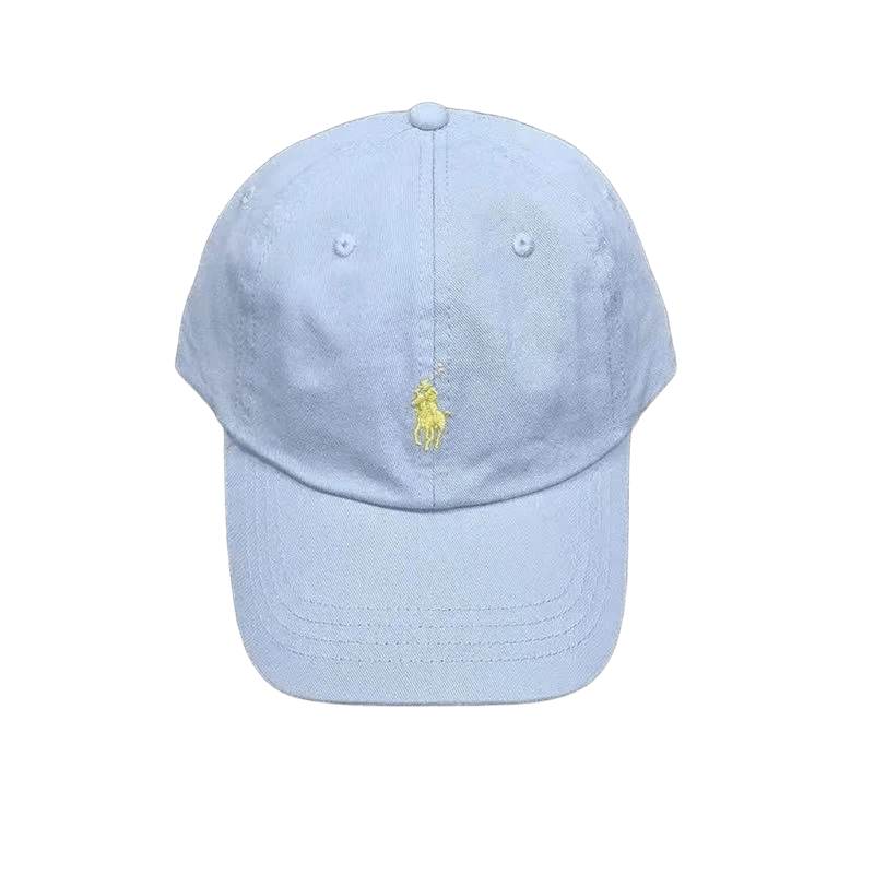 Ralph Lauren Light Blue Cotton Baseball Cap, Unisex