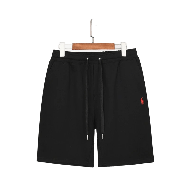 Ralph Lauren Men's Classic Black Cotton Summer Shorts