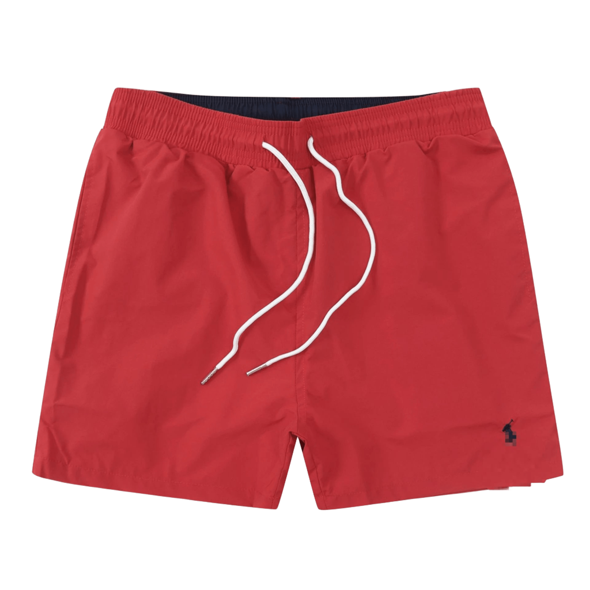 Ralph Lauren Men's Classic Red Cotton Shorts | Drawstring