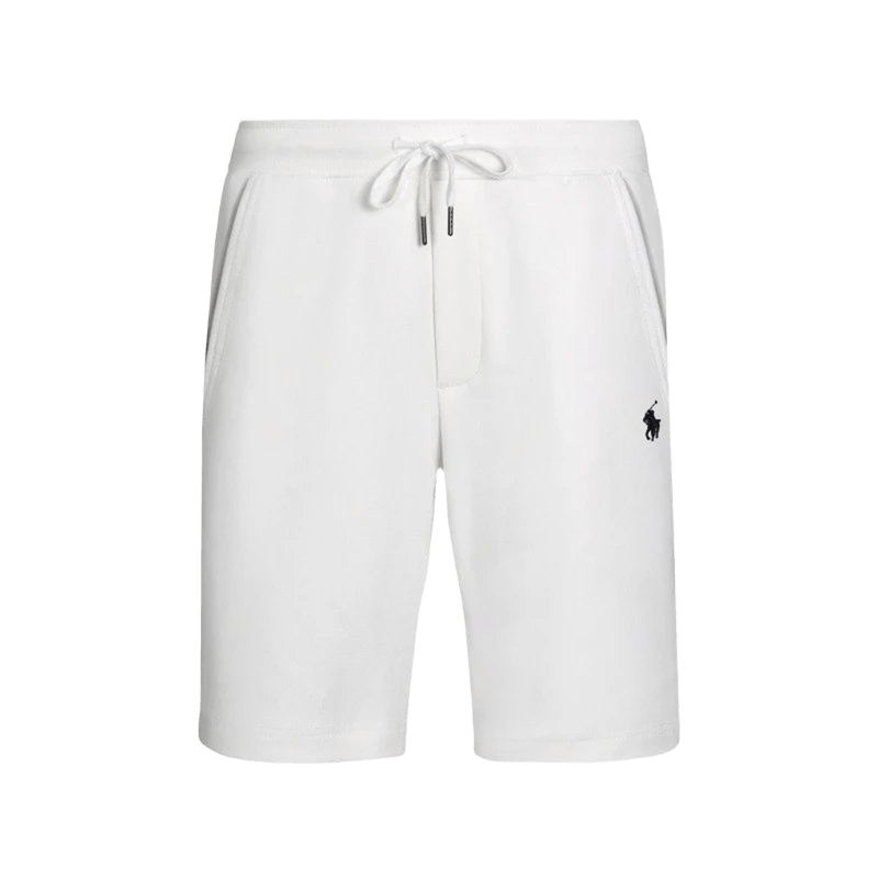 Ralph Lauren Men's White Cotton Shorts | Summer Drawstring Waist
