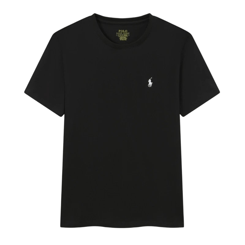 Ralph Lauren Polo Black Cotton T-Shirt for Men & Women