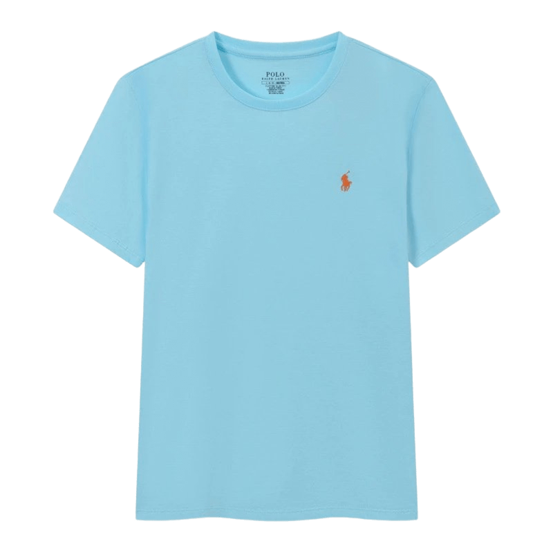 Ralph Lauren Polo Light Blue Cotton T-Shirt