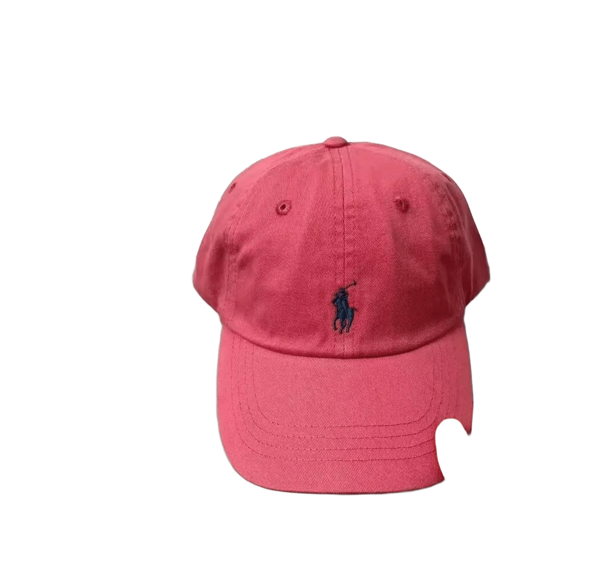 Ralph Lauren Retro Cotton Pink Baseball Cap - Unisex Summer