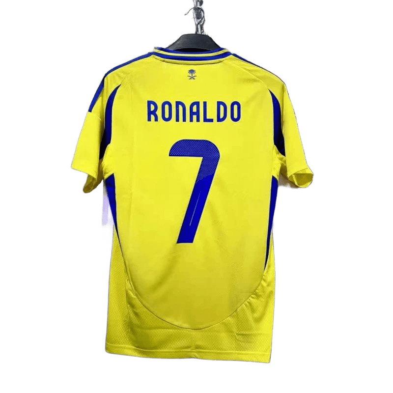 RONALDO 7 Yellow Soccer Jersey - Moisture Wicking, Unisex