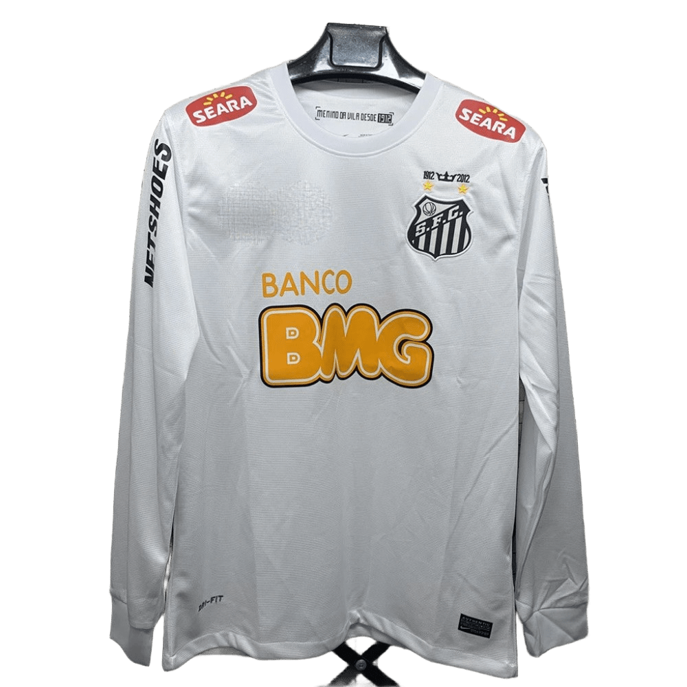 SEARA Men's BMG Football Jersey: Breathable White Soccer Shirt