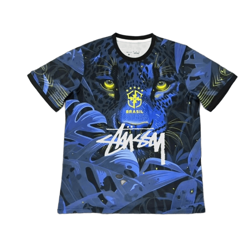 Stussy 90s Animal Totem Blue T-Shirt | Unisex Streetwear
