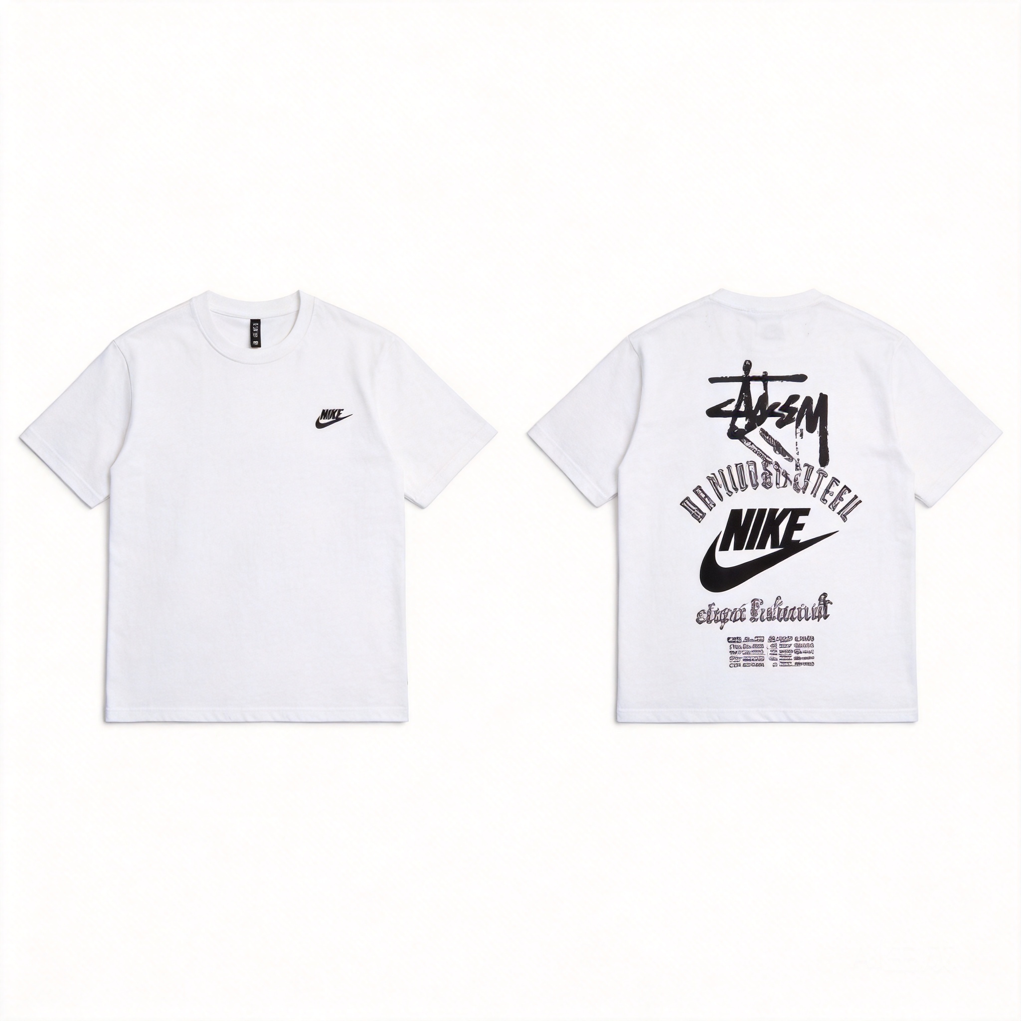 Stussy 90s Retro White Hoodie: Unisex Streetwear