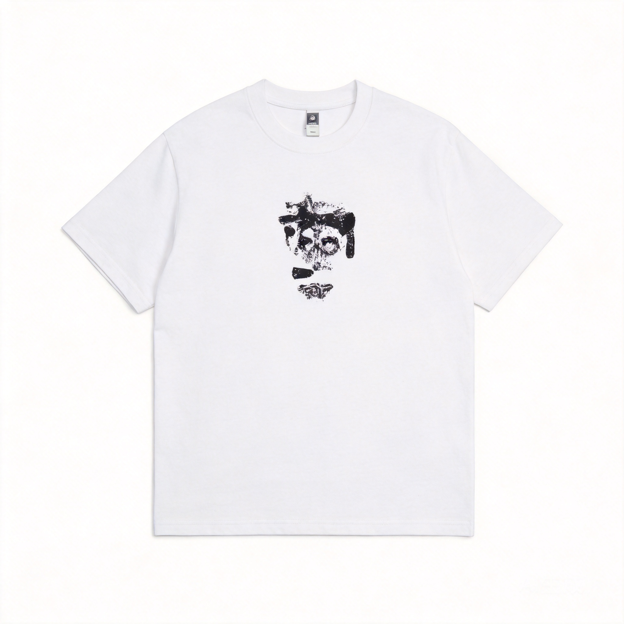 STUSSY 90s White Tee: Retro Streetwear, Unisex Cotton