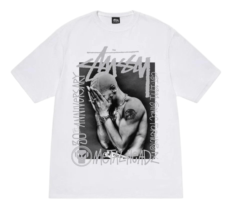 Stussy Anniversary T-Shirt: 90s Streetwear, Cotton Unisex Tee