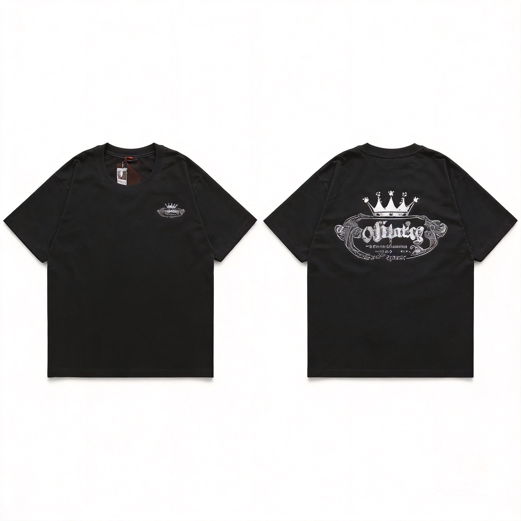 Stussy Black Classic Logo Unisex Hoodie | Streetwear
