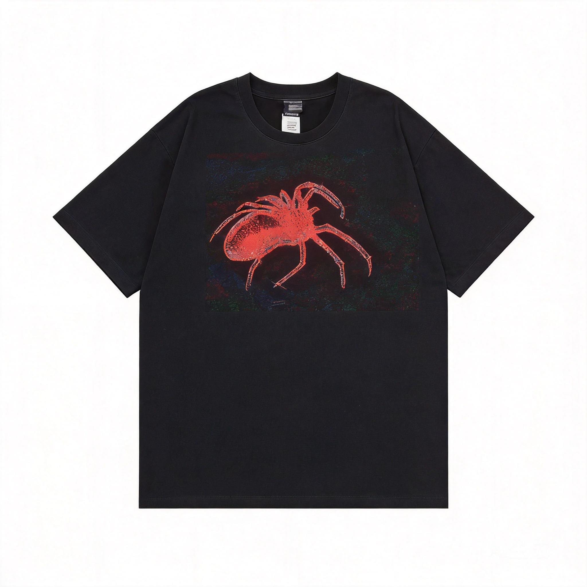 Stussy Classic Black Cotton T-Shirt: Unisex Streetwear Essential