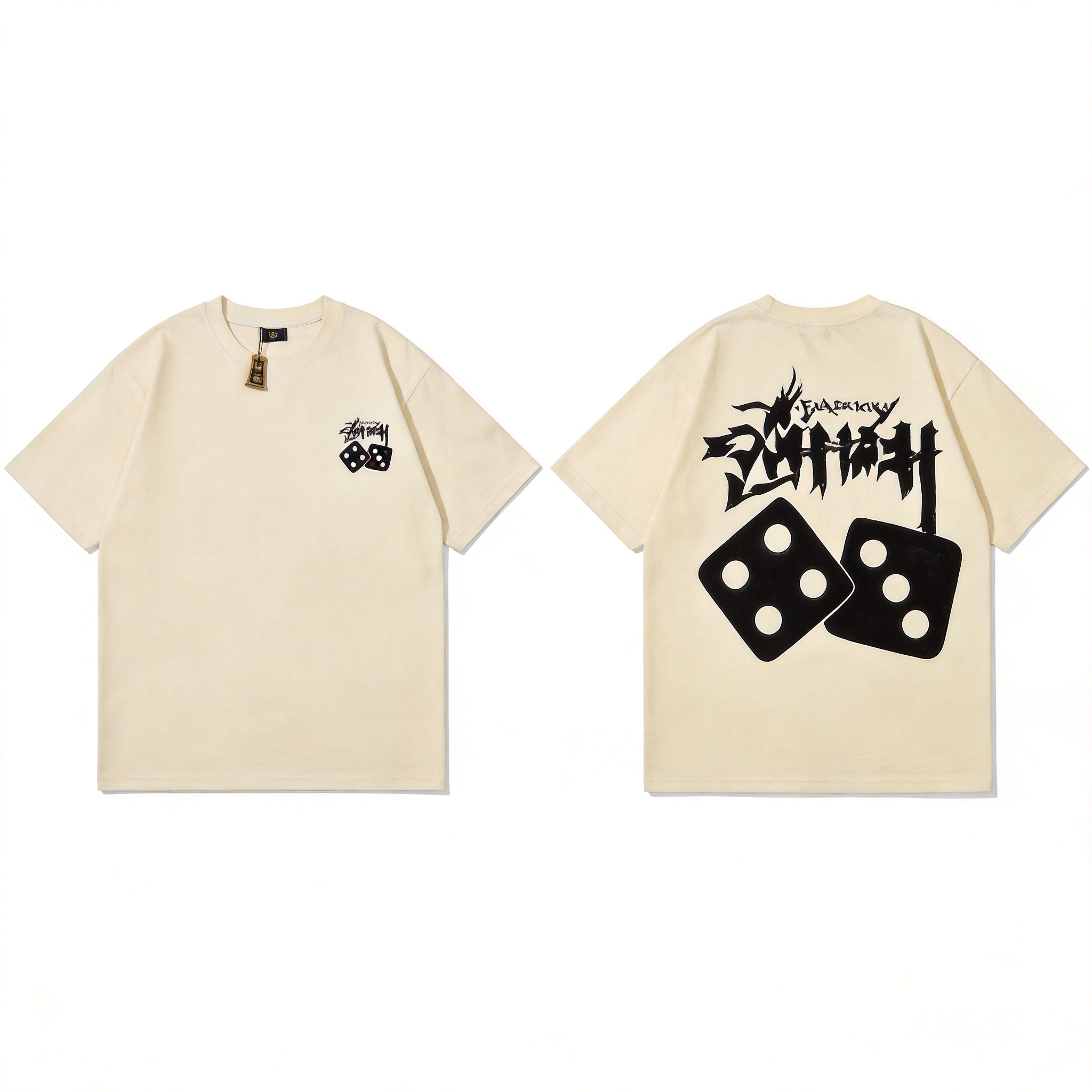 STUSSY Classic Black Cotton Unisex T-Shirt | Vintage Streetwear