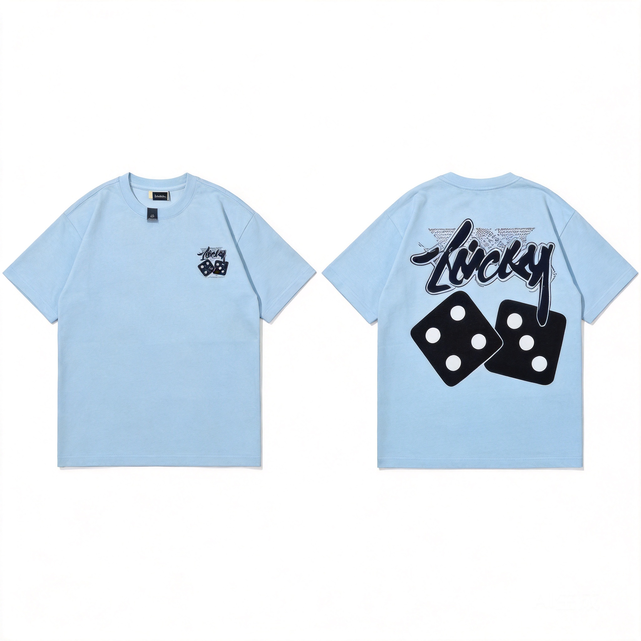 Stussy Classic Black Logo Unisex Streetwear Hoodie