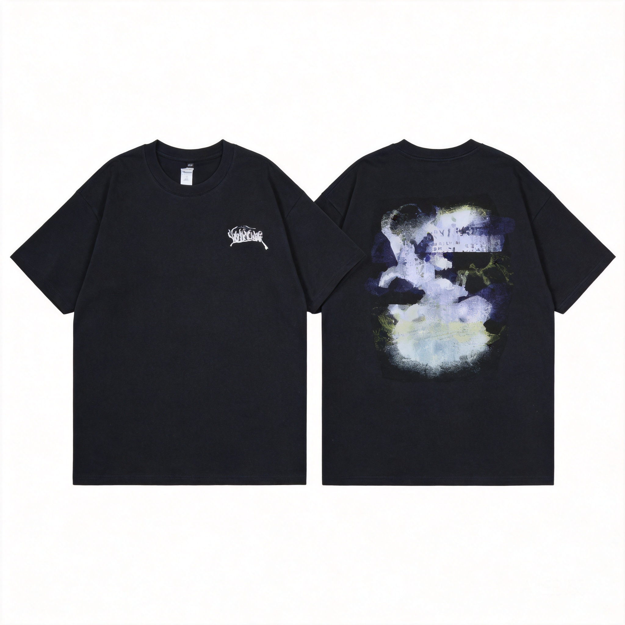 Stussy Classic Black Streetwear: Unisex Iconic Logo Apparel