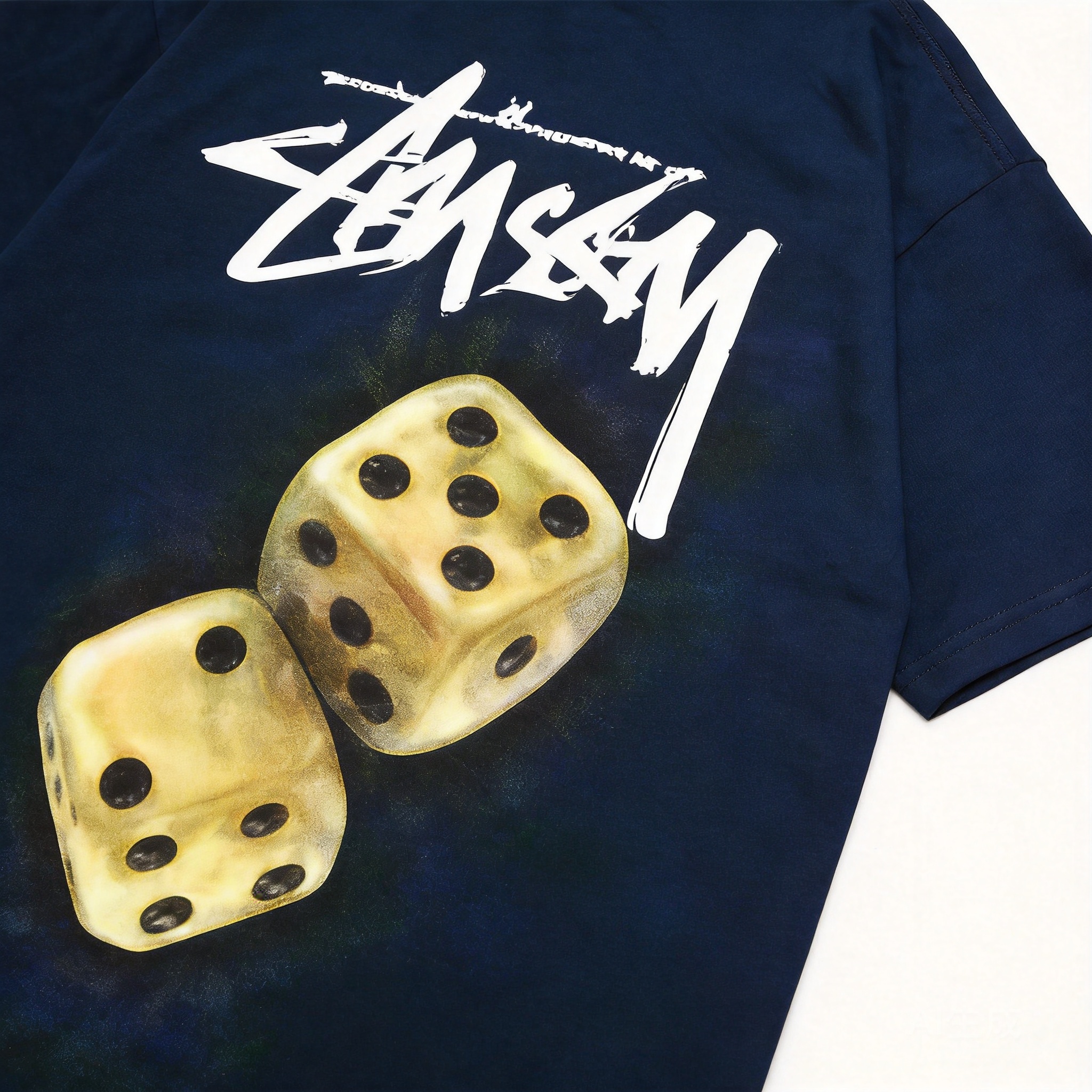 STUSSY Classic Black T-Shirt: Unisex Cotton Logo Tee