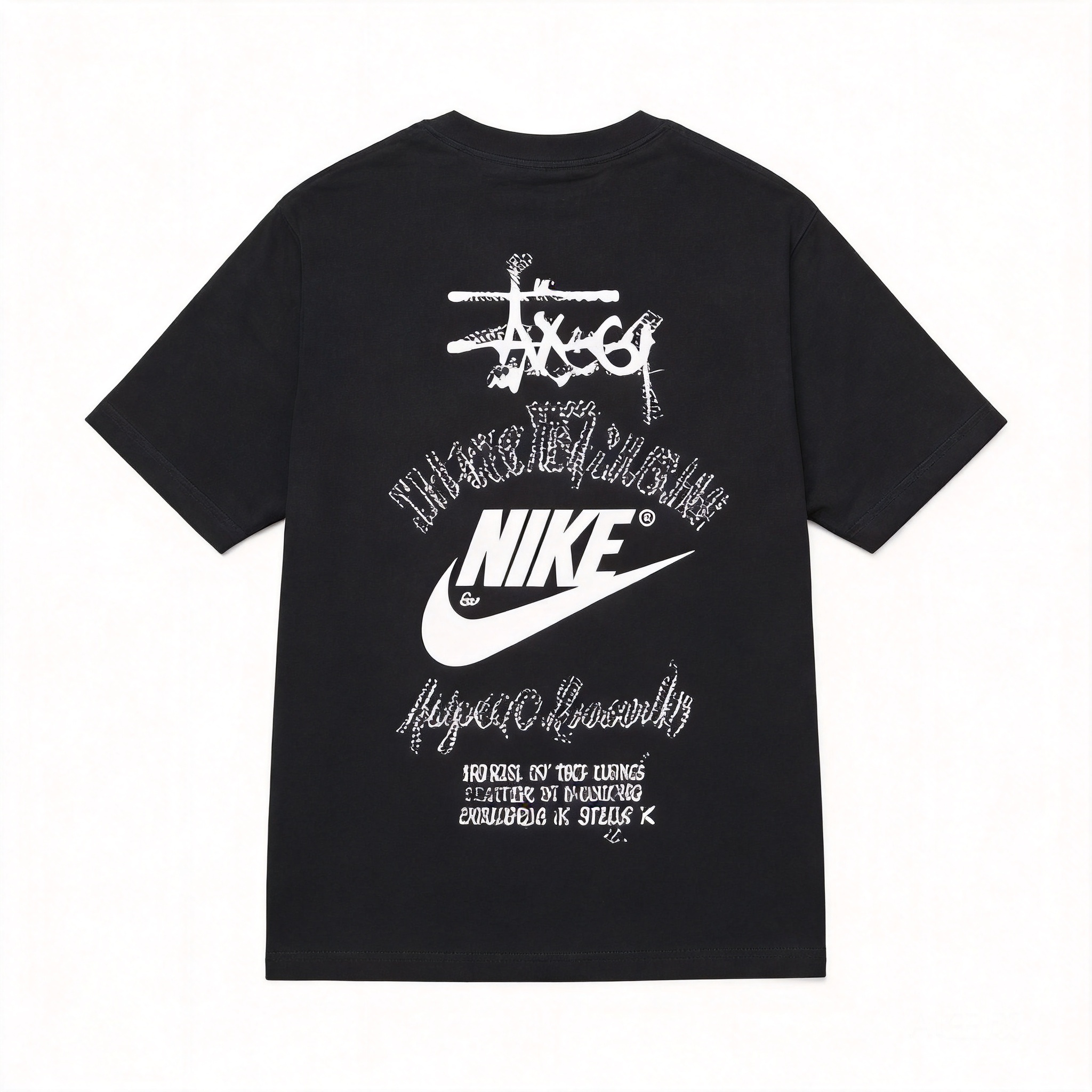 Stussy Classic Black T-Shirt: Unisex Cotton Tee, Retro Streetwear