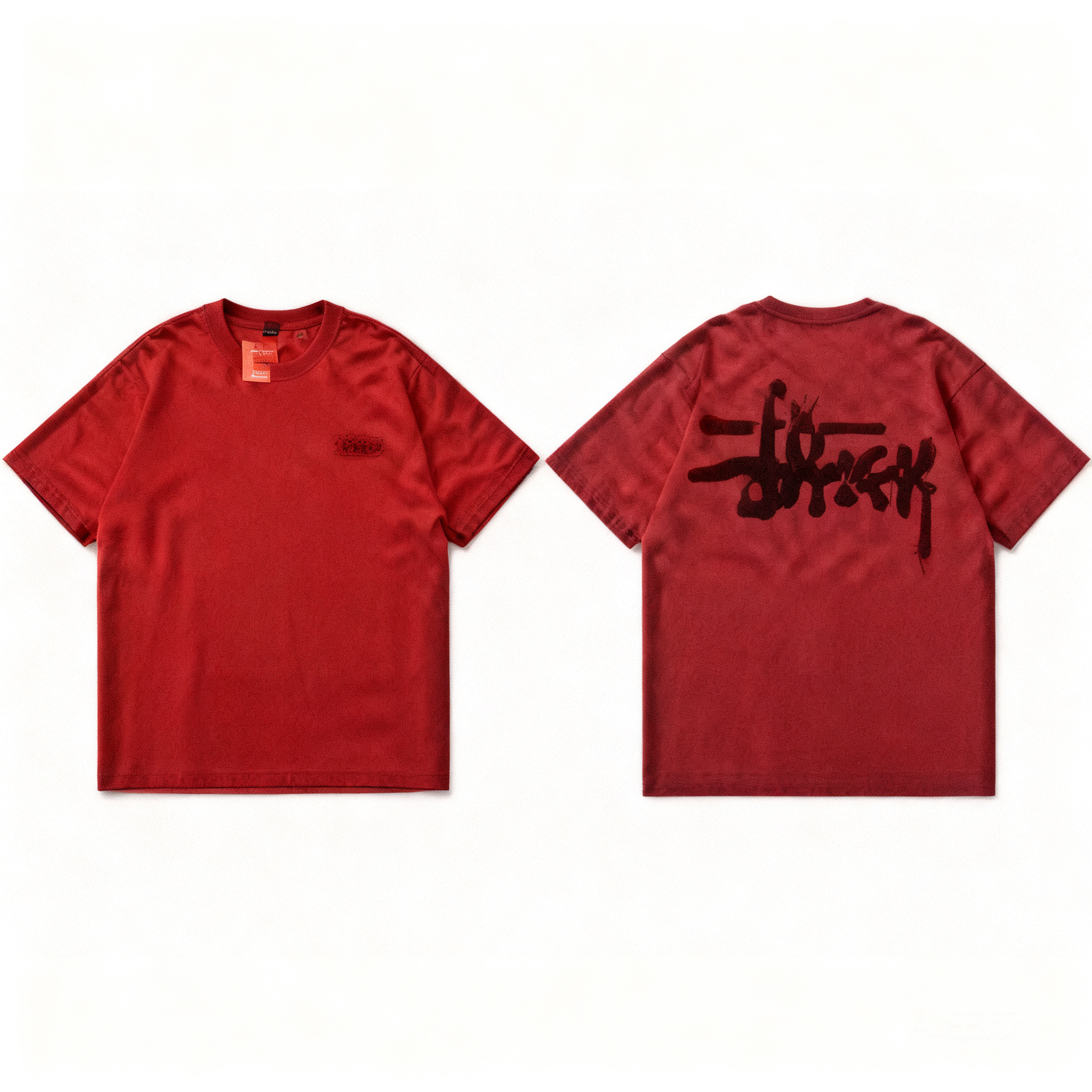 Stussy Classic Black Unisex Streetwear: 90s Retro Logo