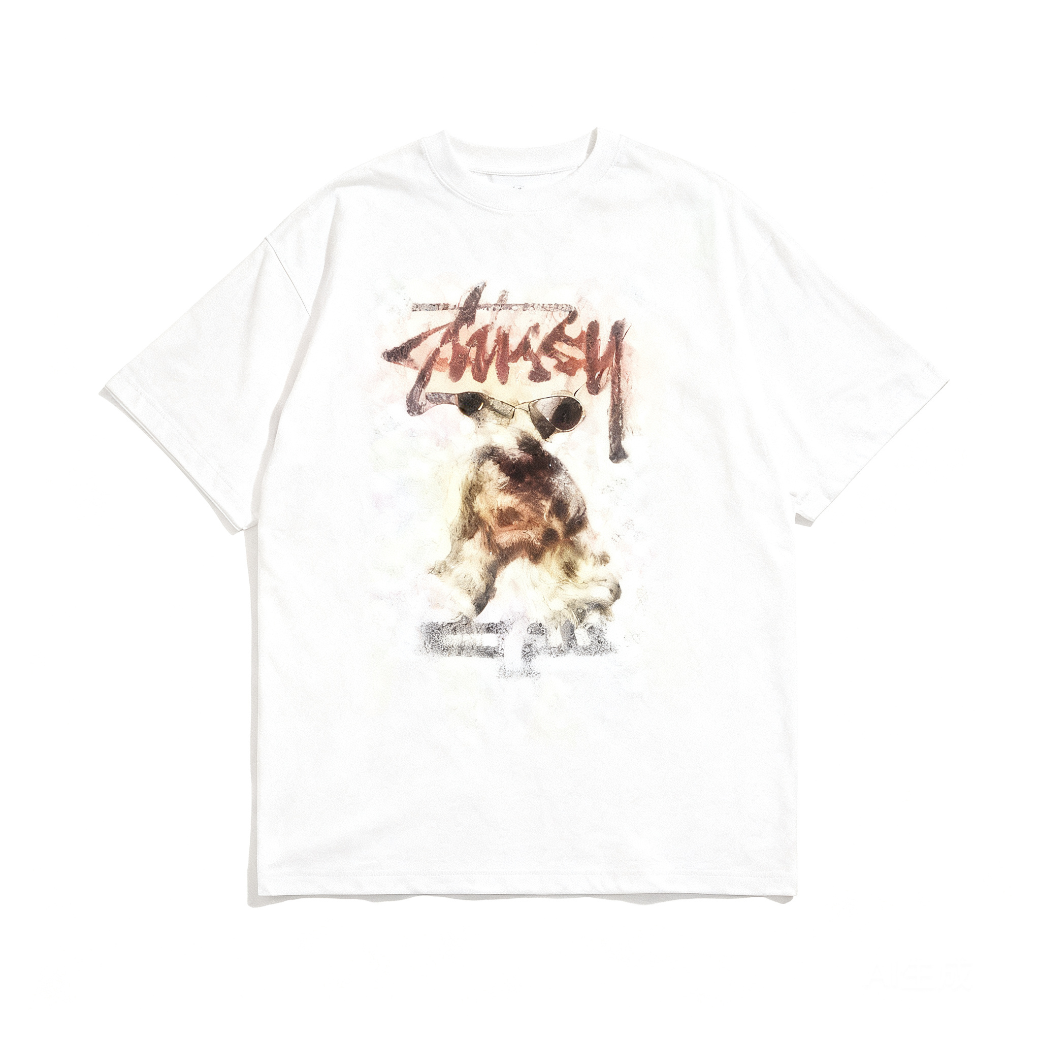 Stussy Classic White T-Shirt: 90s Retro Cotton Tee, Unisex