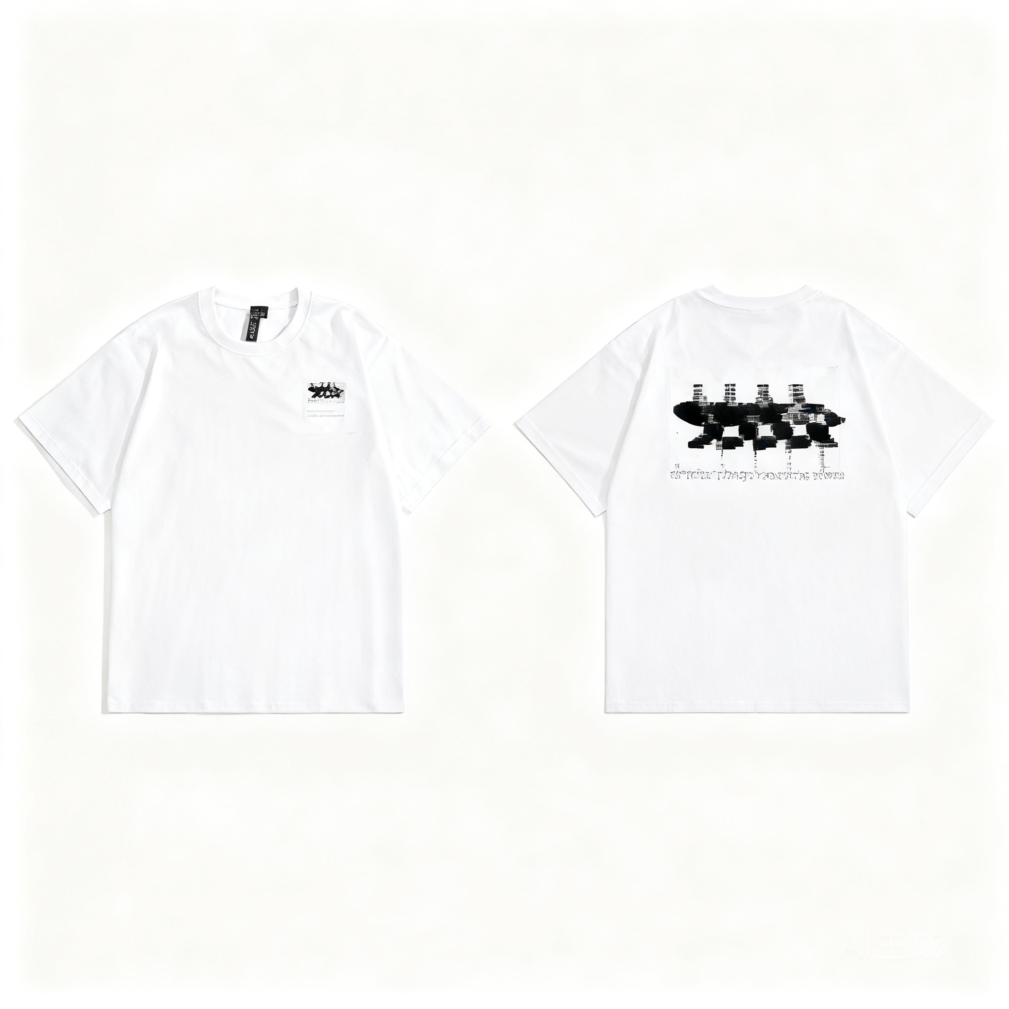 STUSSY Classic White T-Shirt: Cotton Unisex Streetwear