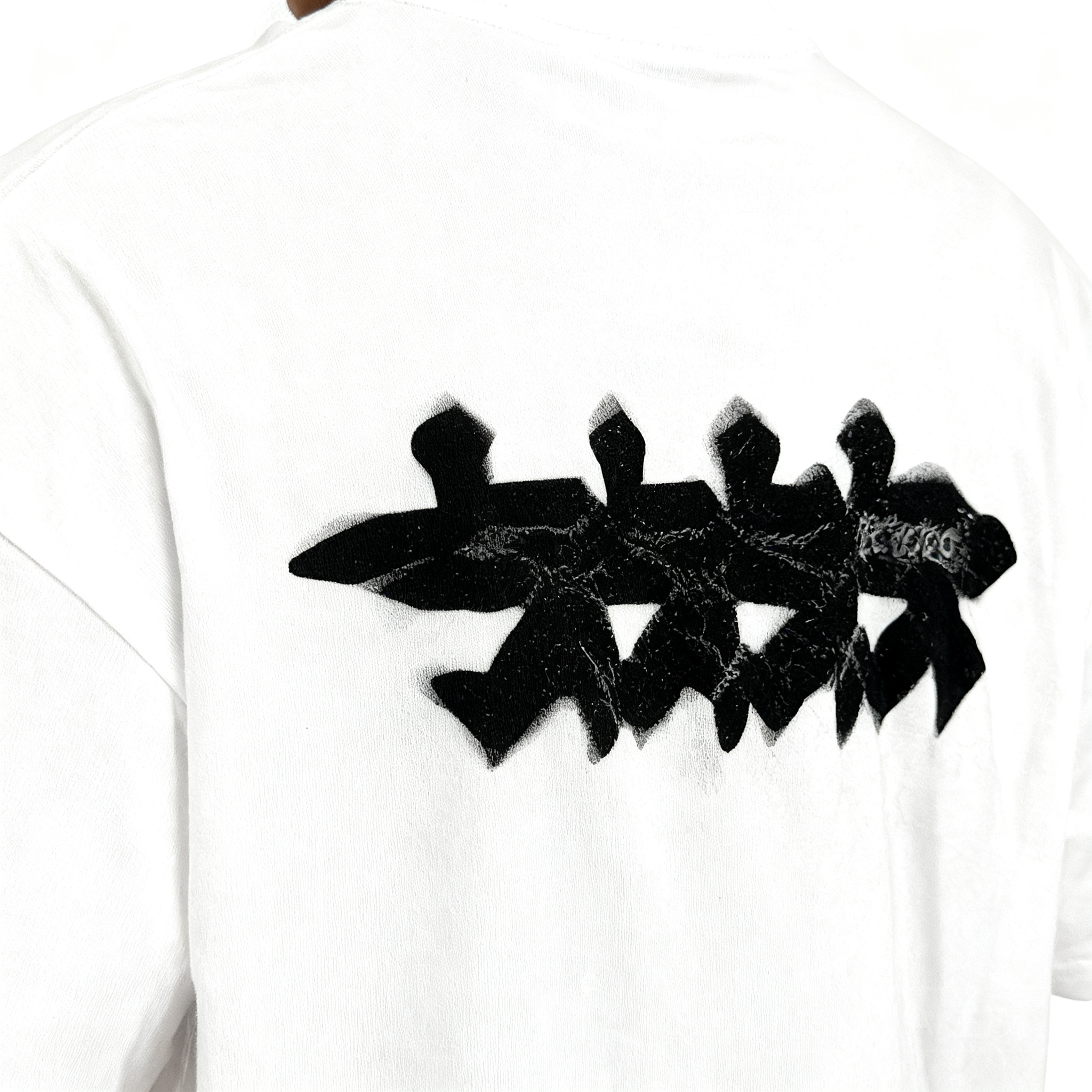 STUSSY Classic White T-Shirt: Unisex 90s Cotton Tee