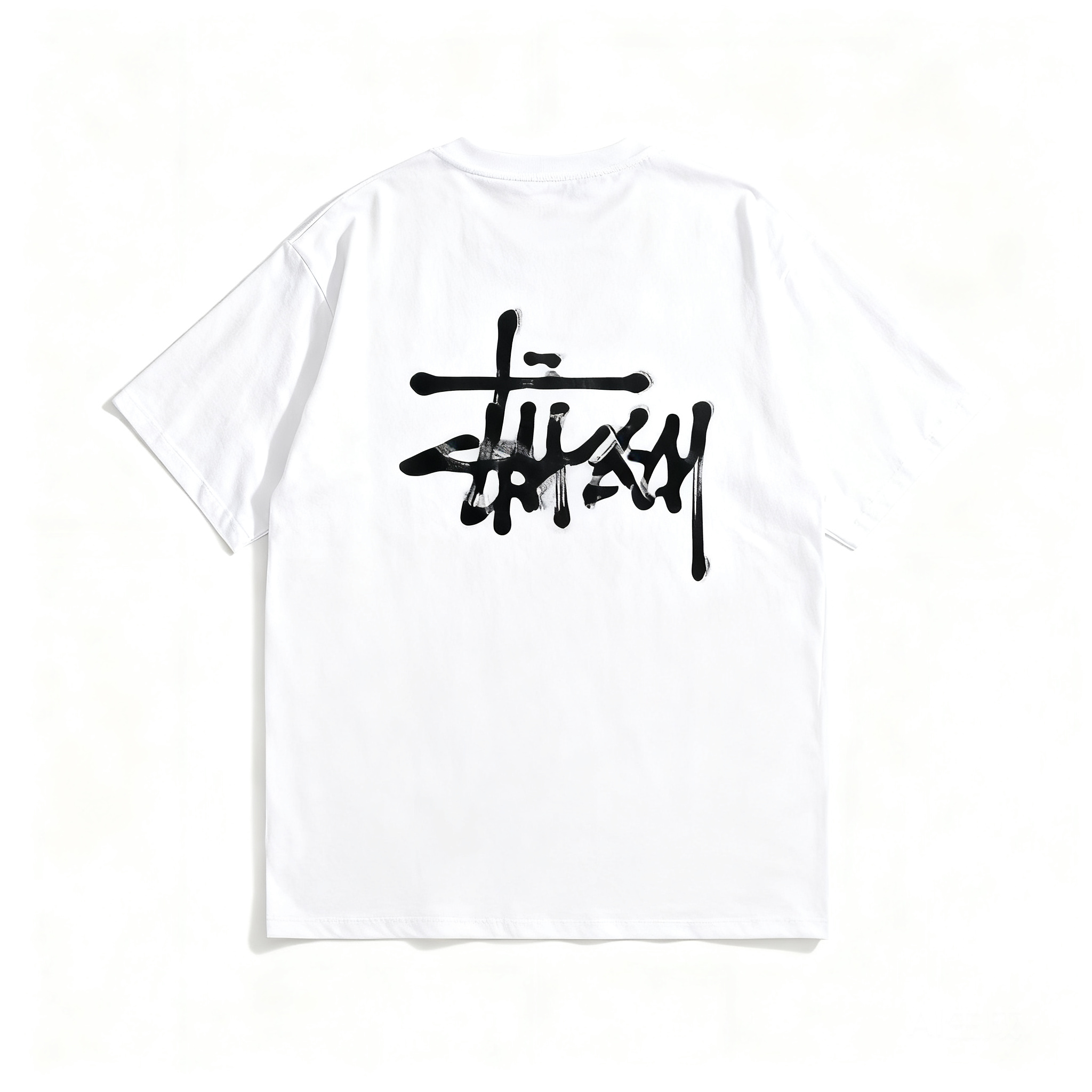 Stussy Classic White T-Shirt: Unisex Cotton Tee, Streetwear