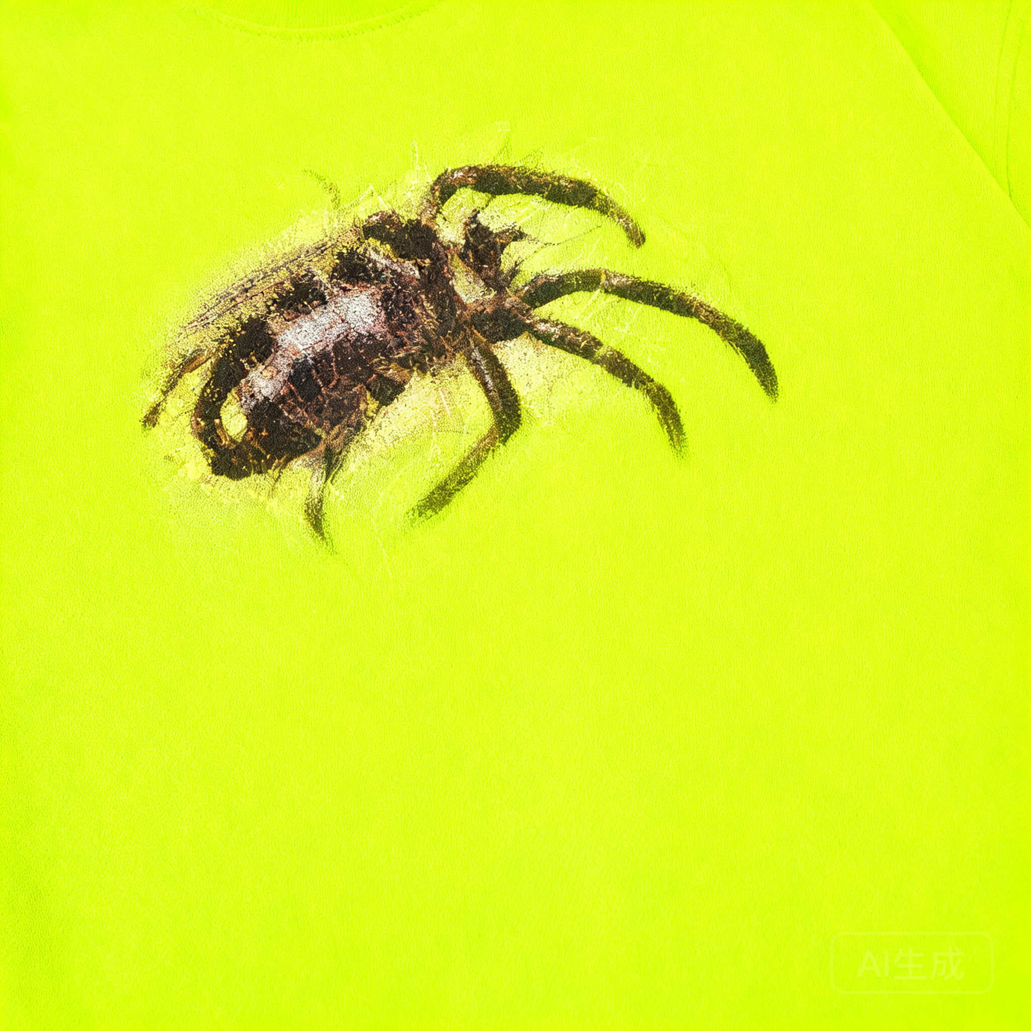 STUSSY Fluorescent Green Cotton T-Shirt | Unisex Streetwear