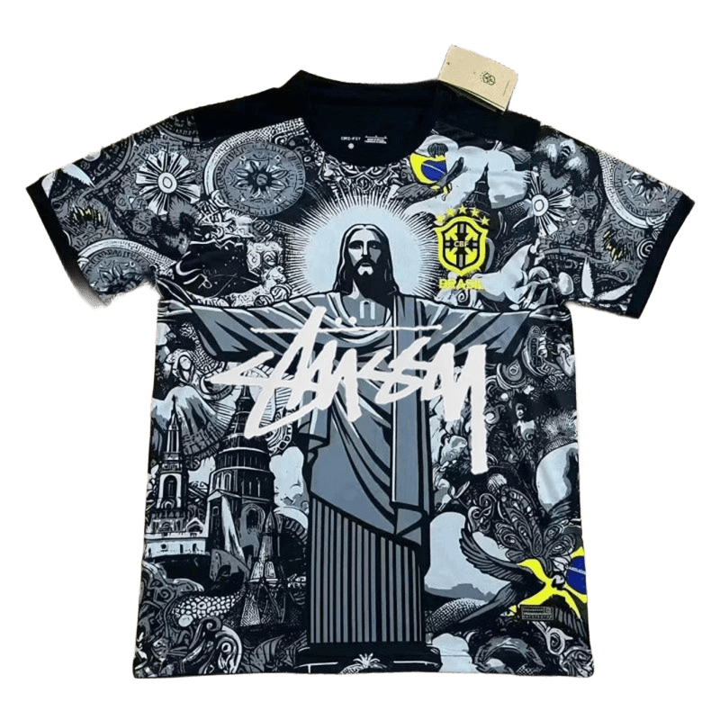 Stussy Jesus Print Tee: 90s Unisex Streetwear