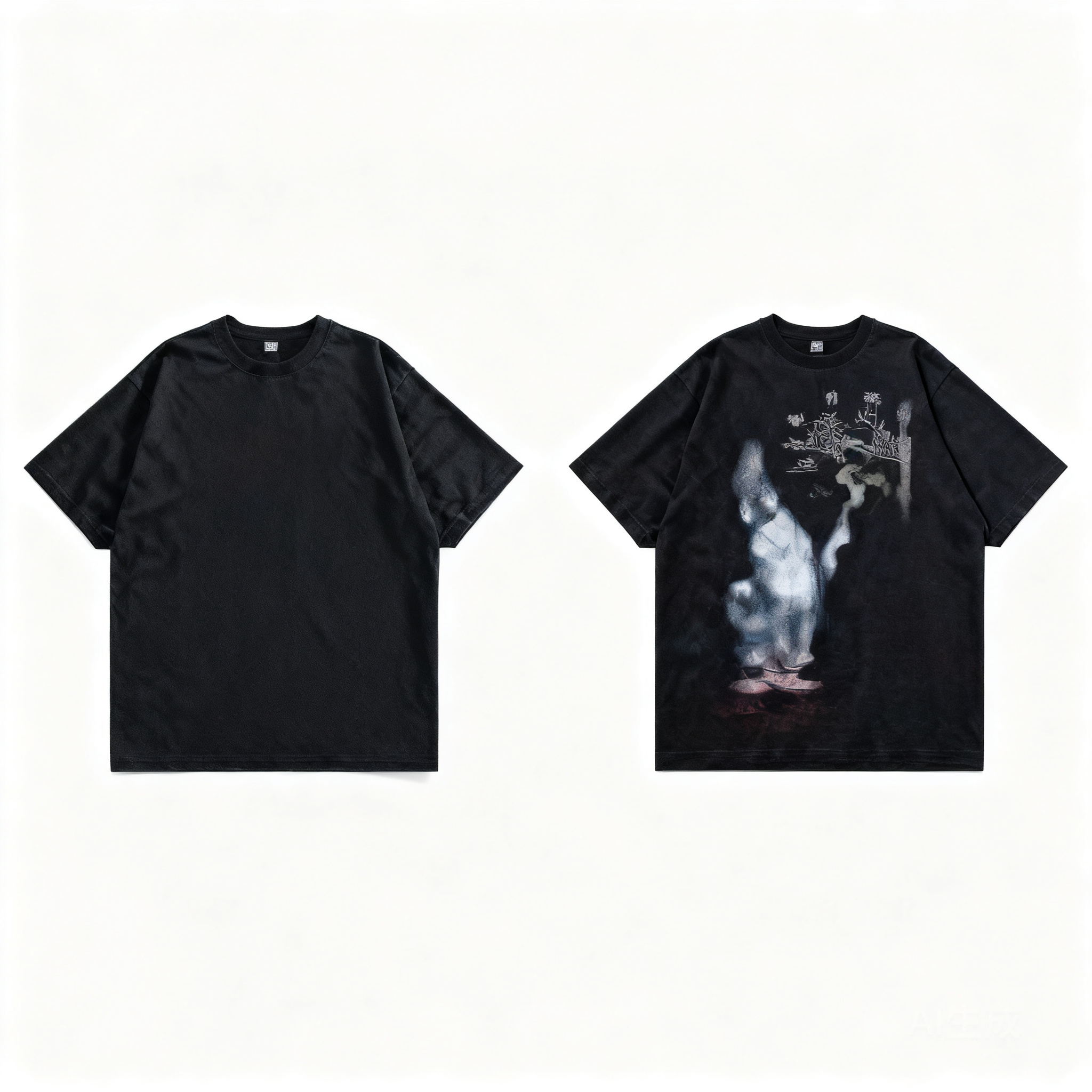 STUSSY Tribal Logo Hoodie: Black Unisex Streetwear