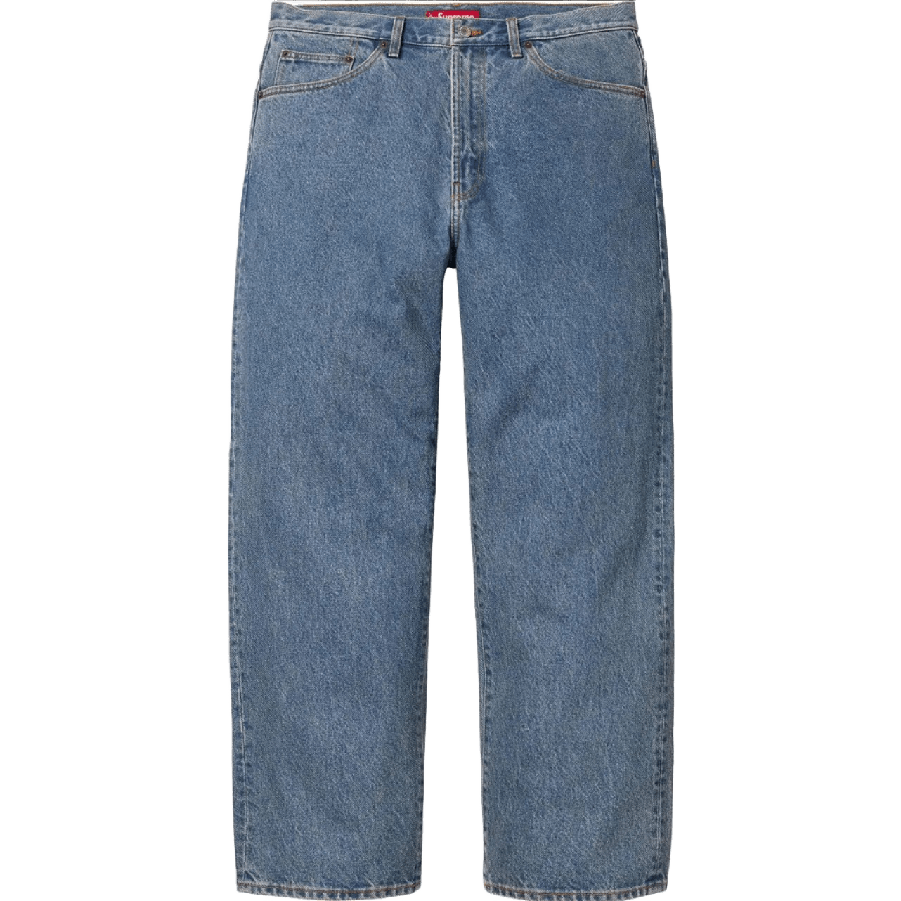 Supreme 90s Blue Jeans: Unisex Retro Denim
